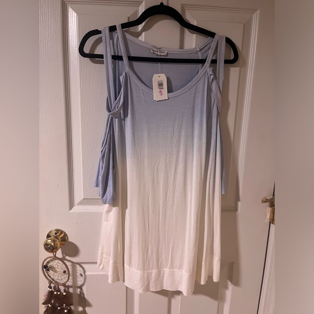 Sky ombré blouse